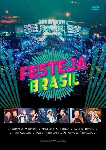 Festeja Brasil - Vários Intérpretes Dvd