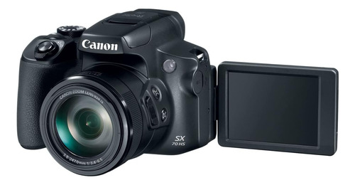 Canon Powershot Sx70 20.3mp Zoom 65x 4k Lcd 3 Negra