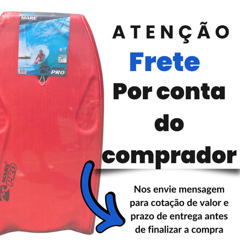 Prancha Bodyboard Pró Maré- C/ Leash Braço All Stick