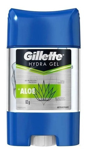 Gel Antitranspirante Gillette 82 Gr - Colección Completa Aloe Vera