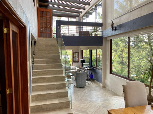 Imagen 15 de 28 de Hermosa Casa Amueblada En Renta Con Terrazas Y Jardines En Avandaro, Valle De Bravo, Estado De México