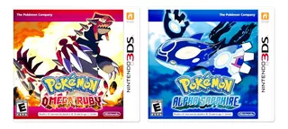 Pokemon Omega Ruby & Pokemon Alpha Zafiro 3ds