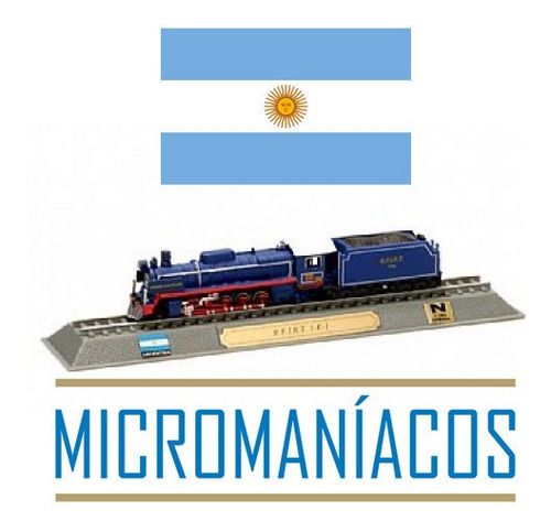 Imagem 1 de 5 de R.f.i.r.t. 1-e-1 - Locomotiva - Del Prado - Frete Grátis