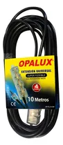 Comprar Extensión Universal Siliconada 10m Op-fl1410n Opalux Color Negro