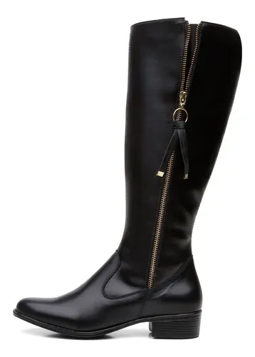 Bota feminina cano longo tamanho 42 cheap
