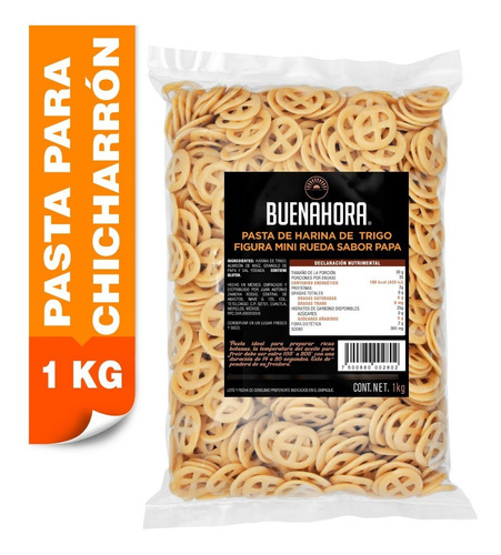 Pasta De Papa Para Chicharrón De Mini Rueda Botana 1 Kg