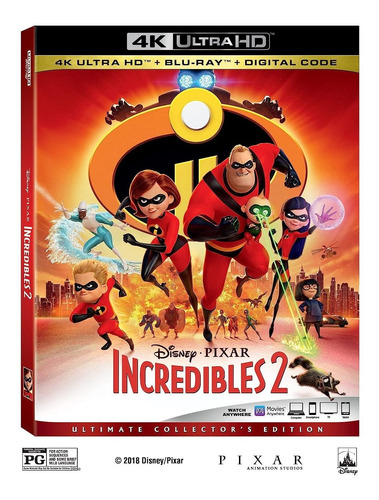 Incredibles 2 [4k Uhd]