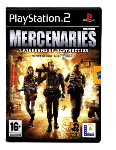 Juego Mercenarios De La Destruccion Ps 2 - Físico En Caja