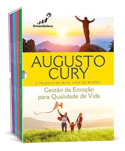 Box Augusto Cury -  Gestão Da Emoção Para Qualidade De Vida