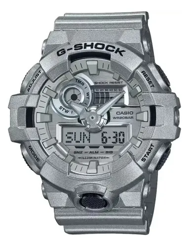 RELOJ HOMBRE CASIO G-SHOCK DW-5600FF-8ER PLATEADO