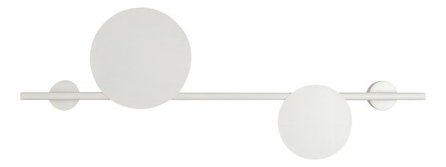 Arandela Avant Eclipse Parede Luz Indireta 2xg9 Branco Fosco 341090078