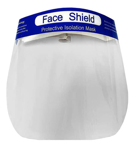 Protector Facial Transparente Face Shield 