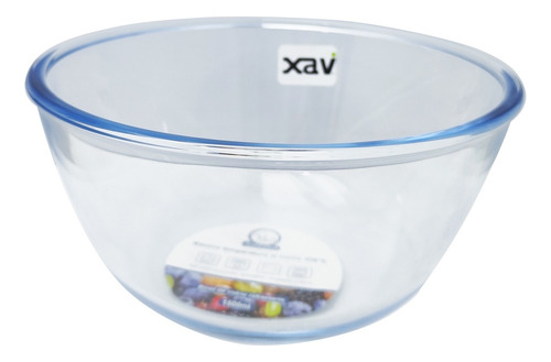 Bowl Vidrio Refractario Ensalada Torta 19cm 1.5lts X. 6909