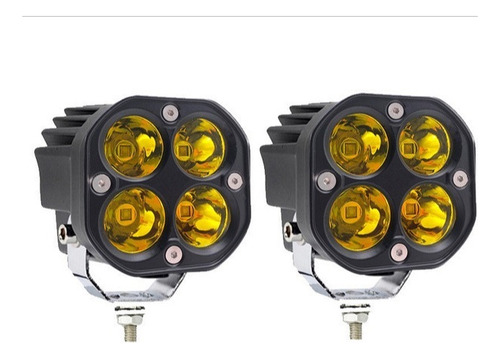 Un Par De Faros Antiniebla Led De 40 W, 3 Pulgadas, 4 X 4 Pu