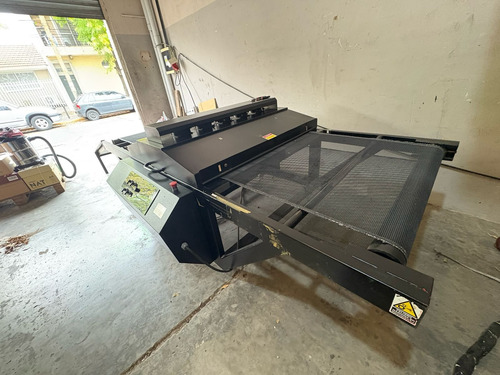 Carro De Curado Uv Doble Tubo Secado Serigrafia Tecnolux (Usado)