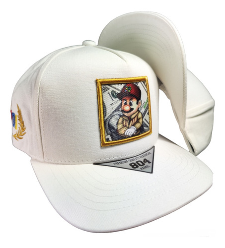 Gorra Chapo Bross Dorado Snapback Premium Kzg Caps 