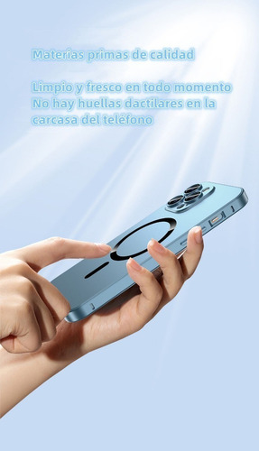 Funda De Pc Esmerilada Con Película De Lente For iPhone 14