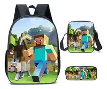 Comprar Minecraft Mochilas Y Mochilas Set De 3 Piezas