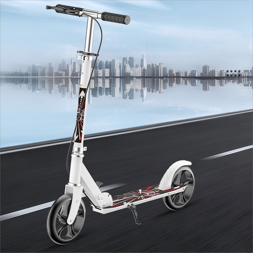 Scooter Monopatin Plegable Metalico 2 Ruedas 200mm