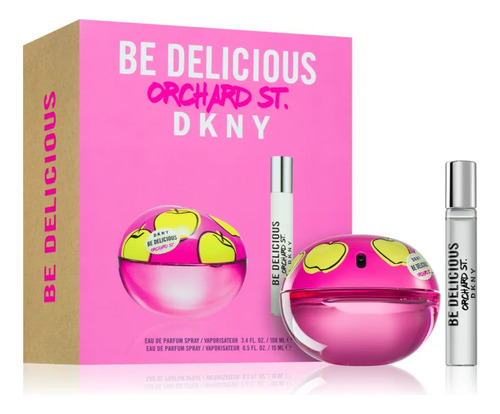 Set Be Delicious Orchard St. Dkny 2 Piezas ¡nuevo, Original!