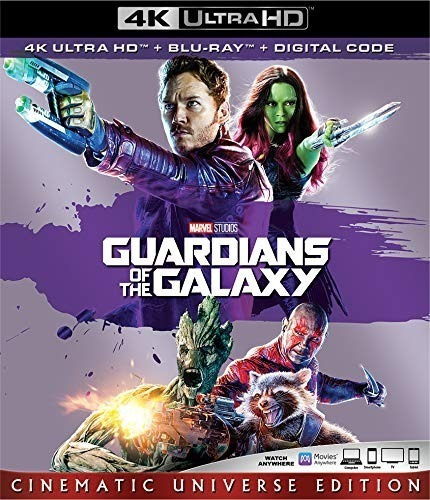 4k Ultra Hd + Blu-ray Guardianes De La Galaxia / Guardians..