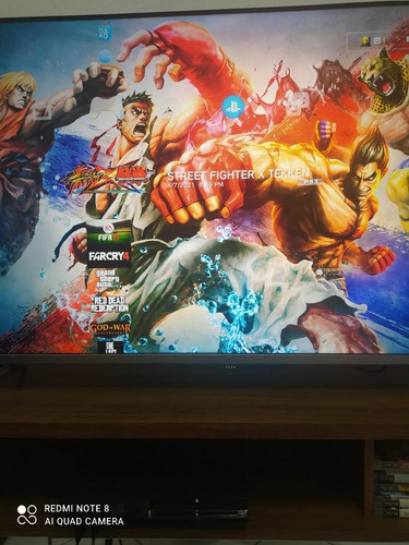 Imagem 4 de 5 de Ps4 Com Jogos E 2 Controles