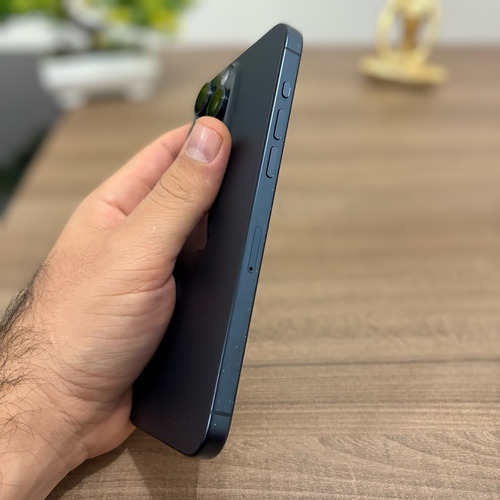 Apple Iphone 15 Pro Max (256 Gb) - Titânio Azul Azul (Usado)