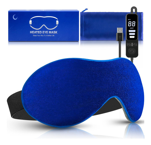 Máscara Térmica Ojos Con Linaza, Compresión Ocular Caliente. Color Nombre Del Diseño