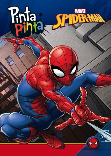 Spider-man. Pinta Pinta, De Marvel. Editorial Libros Disney, Tapa Blanda En Español