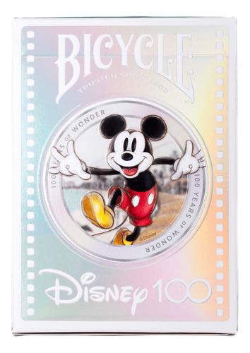 Baraja De Cartas Bicycle Mickey Mouse 100 Años