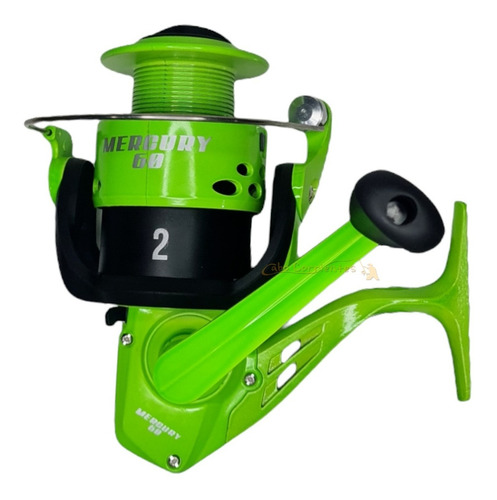 Reel Frontal Albatros Mercury 60 2 Rulemanes Pesca Variada