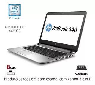 Notebook Probook 440 G3 I5 8gb Ssd240