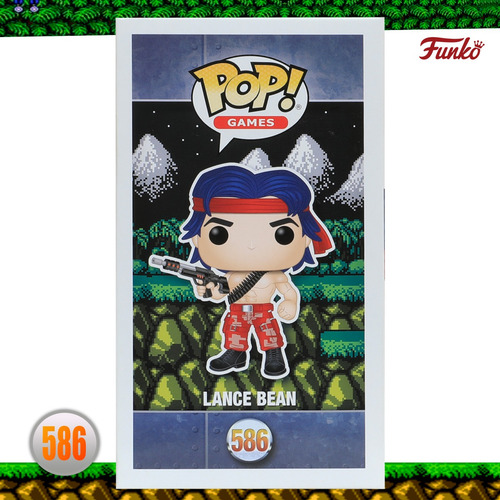 Funko Pop Lance Bean #586 Contra Videojuego Figura Original
