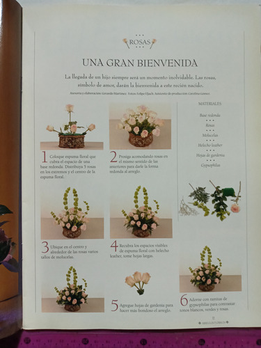 Revista Arreglos Florales Decore Cada Espacio #22 2002 (Usado)