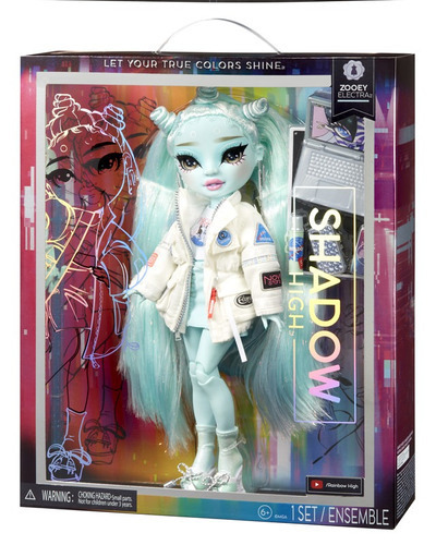 Muñeca Rainbow High Shadow High Serie 2 Zooey Electra