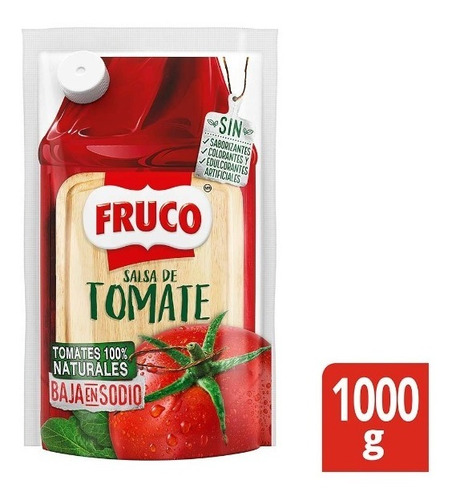 Salsa De Tomate Fruco X1000g