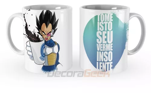 Caneca Dragon Ball Vegeta Super Saiyajin Personagem