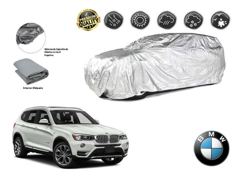 Funda Cubreauto Afelpada Premium Bmw X3 2014