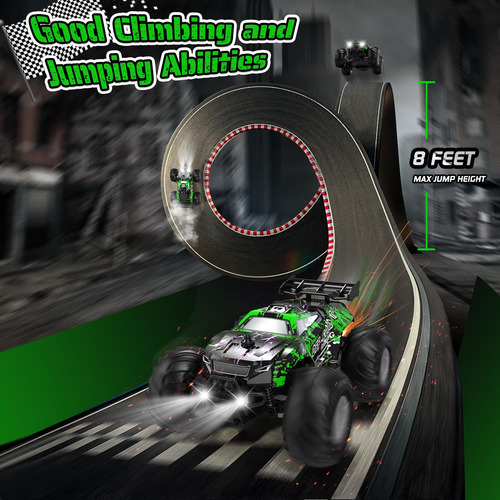Coche Rc Hielse 1:20 10kmh Led 2 Motores 2.4ghz Recargable