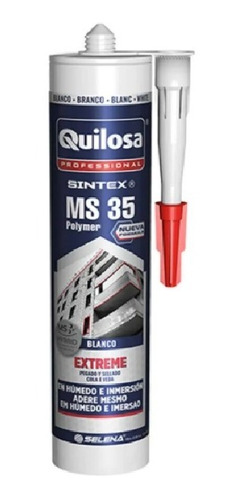 Sellador Sintex Ms35 Plus Multiuso Blanco Quilosa 300ml