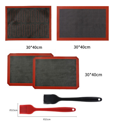 Jdyselect Pack 6 Tapetes De Silicón Microperforados Medianos