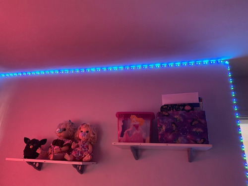 Imagen 8 de 9 de Cinta Led Carrete De Luz Led De 5 Metros Rbg Con Su Control