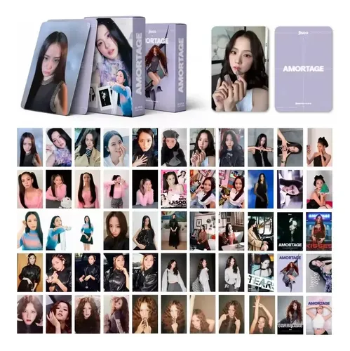 Photocard Kpop Jisoo (blackpink) Amortage Mini Album C/ 55