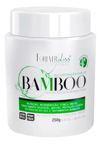 Máscara De Bamboo Regeneradora 250g Forever Liss