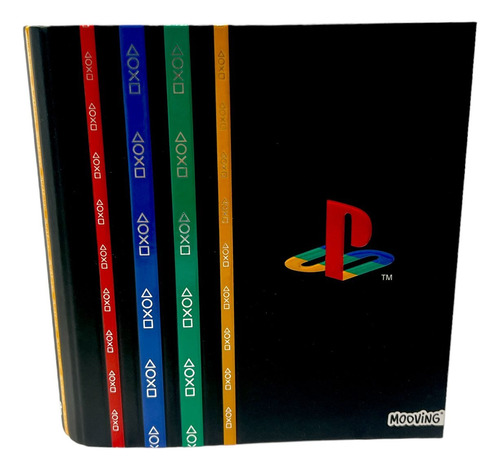 Carpeta Escolar N3 Mooving Playstation Consola Logo Moderno!