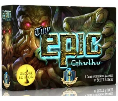 Gamelyn Tiny Epic Cthulhu: Deluxe + Cult Of Chaos Juego Mesa