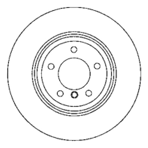 Disco Freno Del Bmw 3 E90-91 05-08