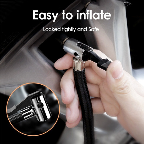 Imagen 2 de 4 de Mini Compresor Aire Portátil Carro Caucho Pelota Inflador12v