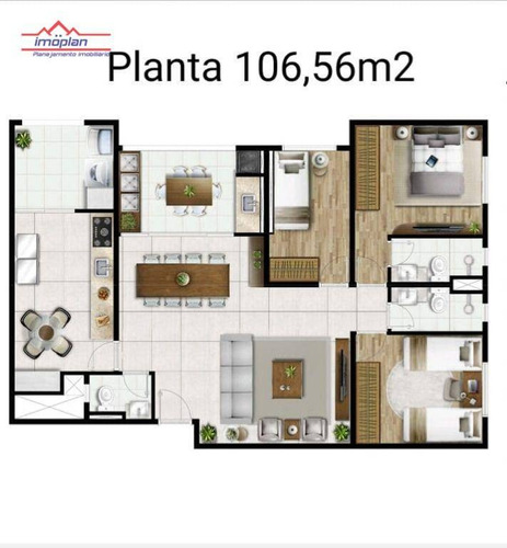 Apartamento Com 2 Dormitórios À Venda, 69 M² Por R$ 478.000,00 - Vila Thais - Atibaia/sp - Ap0391