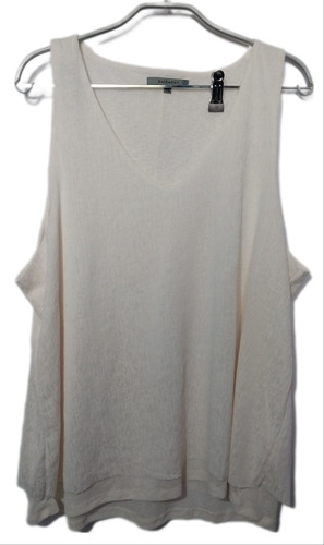 Blusa Basement Color Crema Talla Xxl